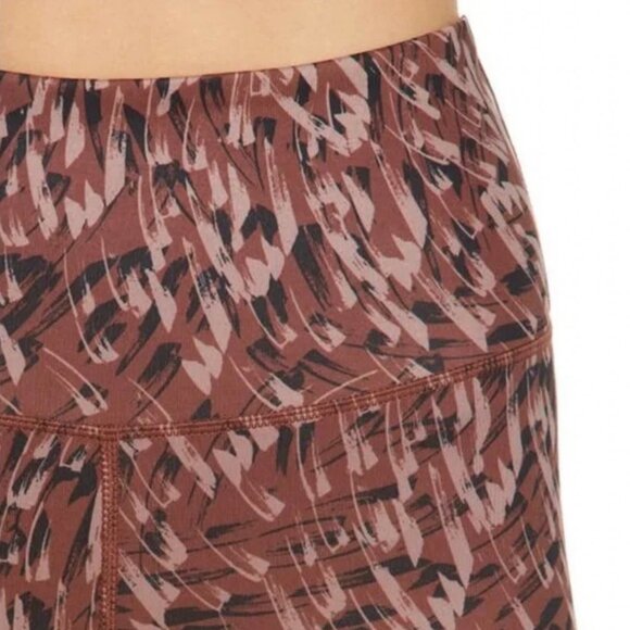 NEW Nordstrom Zella 2021 High Waist Studio Light Crop Leggings Size XL Yoga Boho - Picture 3 of 15